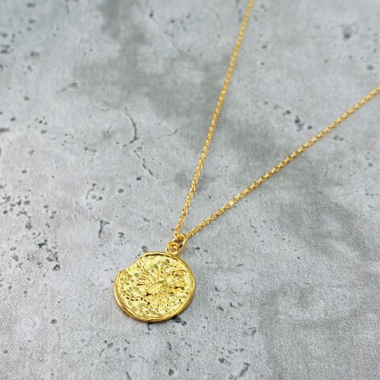 Scorpio Star Sign Necklace - Fine chain necklace featuring a delicate star sign pendant. Birth date October 23 - November 21 is for Scorpio. Available in Silver, Gold, and Rose Gold.